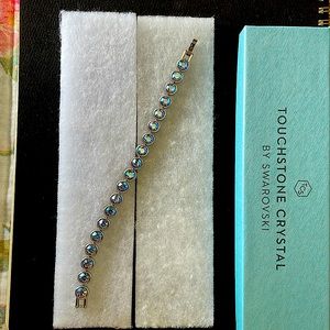 Touchstone Blue Swarovski crystal Bracelet